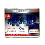 фото Галогеновая лампа ClearLight H4 WhiteLight (12V-55W/компл.2 шт)