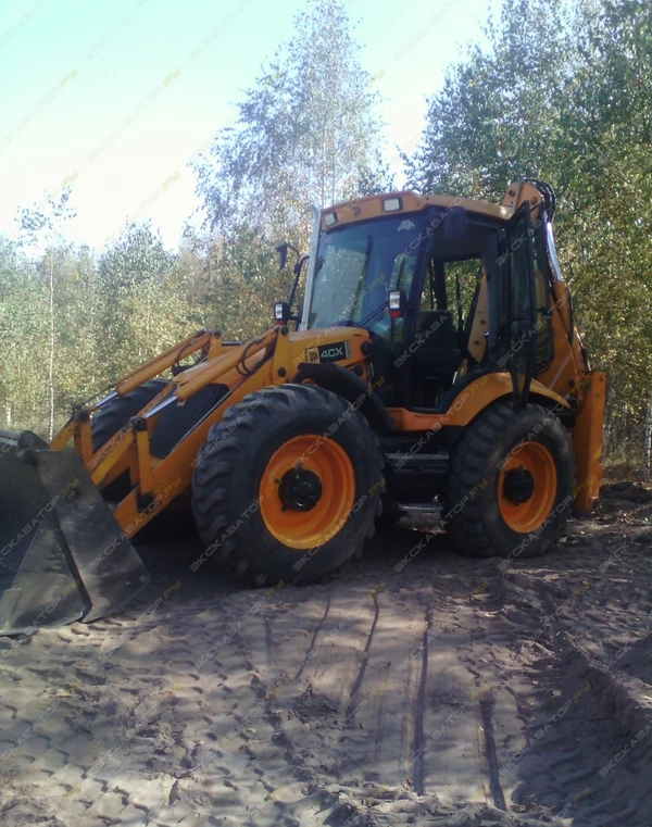 Фото Аренда экскаватора-погрузчика JCB 4CX, Мичуринск