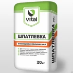 фото Шпатлёвка Финишная полимерная VITAL (20кг)