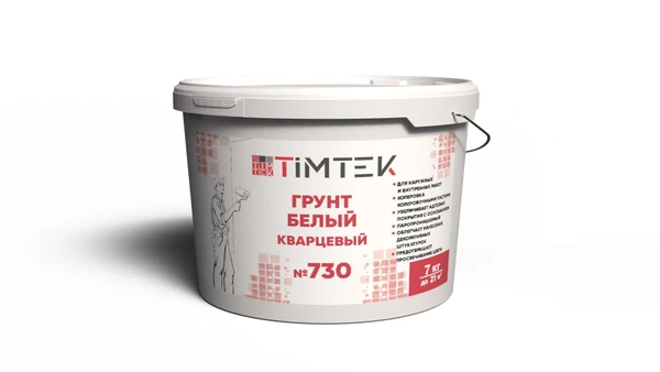 Фото Грунт Timtek №730 белый кварцевый 7 кг 60 шт/пал