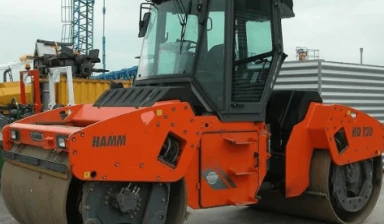 Фото Сдаю в аренду каток «Hamm HD 120» выгодно