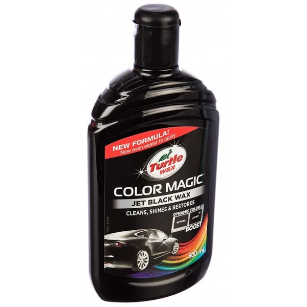 Фото Восковый автополироль черный COLOR MAGIC JET BLACK WAX, 500мл, 53237