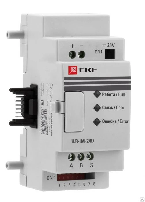 Фото Модуль интерфейсный MODBUS TCP 24В PRO-Relay EKF