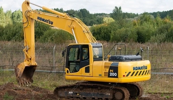 Фото Аренда гусеничного экскаватора Komatsu PC200, Санкт-Петербург