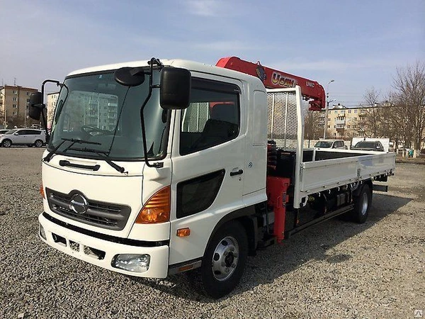 Фото HINO RANGER c КМУ Unic344 (4вылета)пульт д/у