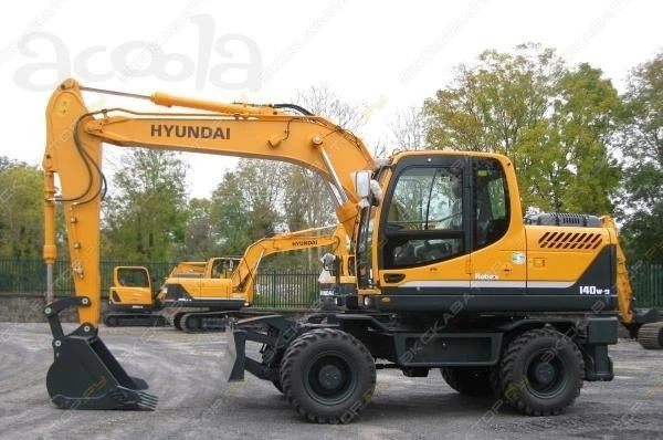 Фото Аренда колесного экскаватора Hyundai R140W-9S, Санкт-Петербург