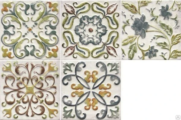 Фото Керамическая плитка Mainzu Ceramica "Decor Bambola" 15x15 стена 1 м.кв.