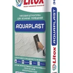 фото Гипсовая штукатурка Литокс для влажных помещений Aquaplast 30 кг 50 шт/пал.