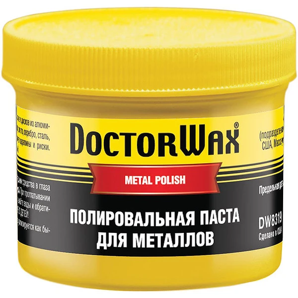 Фото Паста для металлов Doctor Wax, 150 мл, DW8319