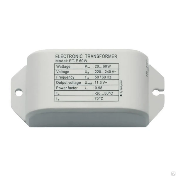 Фото Трансформатор Navigator NT-EH-060-EN (220/12V) (10/120)