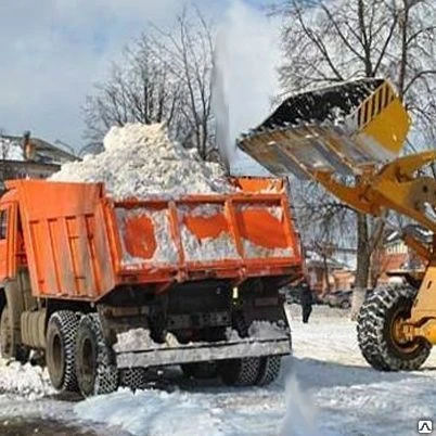 Фото Уборка и вывоз снега