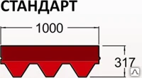 Фото Гибкая битумная черепица RoofShield Стандарт Классик