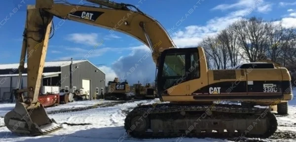 Фото Аренда гусеничного экскаватора Caterpillar 330, Москва