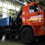 фото КМУ КАМАЗ 43118-3079-46+HIAB 144B-2DUO (4600кг-2,8м/1660кг-8м)+борт 6,1м