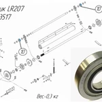 фото Подшипник LR207 2RS 2383517 на пресс-подборщик Metal-Fach Z-587