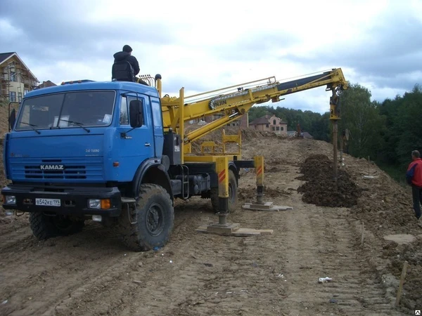 Фото Аренда и услуги ямобура Isuzu (Исузу)