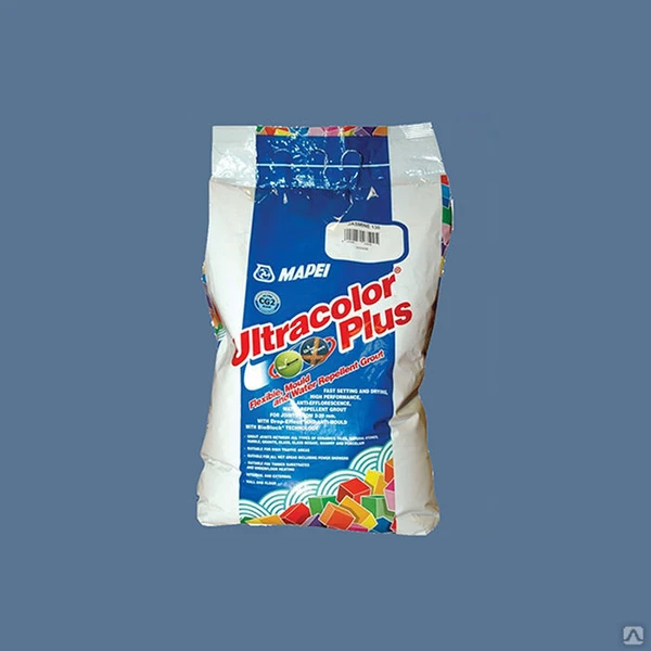 Фото Затирка Mapei UltraColor Plus 2 кг 172 небесно голубой 552