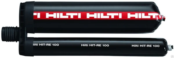 Фото Химический анкер HILTI HIT-RE 100 (эпоксидная смола, бетон без трещин).