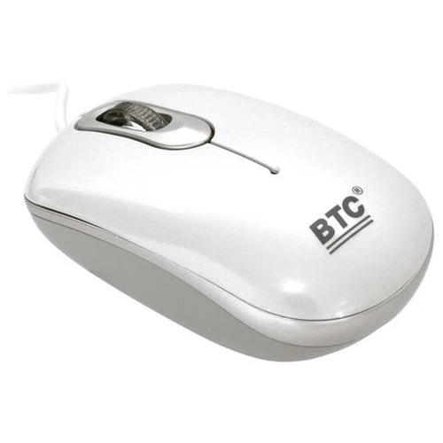 Фото Мышь BTC M515U-W White USB