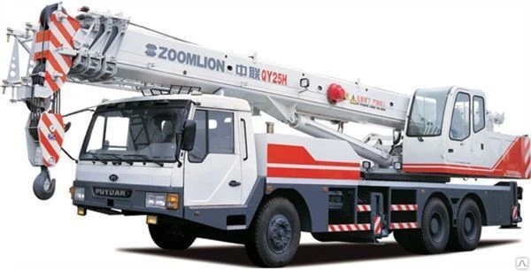 Фото Автокран Zoomlion QY25V532 6Х4 Китай 25 т.