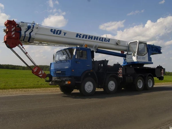 Фото В аренду автокран 40 тонн вездеход