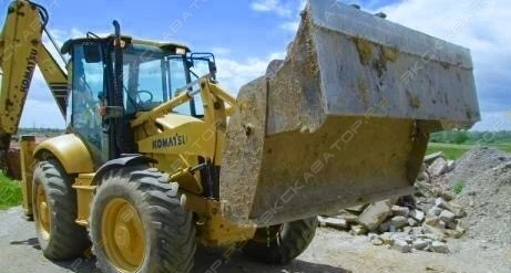 Фото Аренда экскаватора-погрузчика Komatsu WB97S-2, Пермь