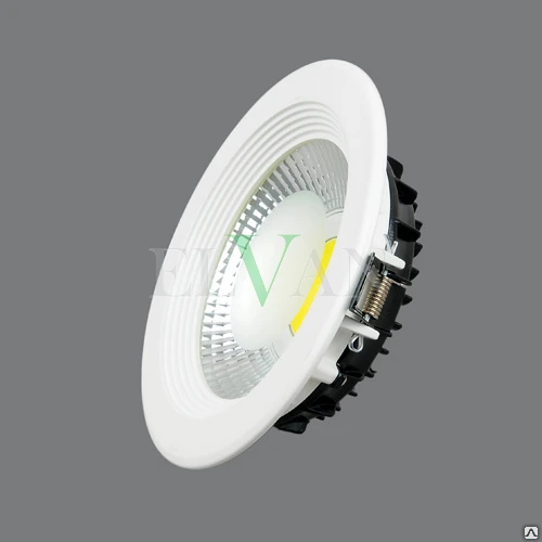 Фото 7480-10W-6000K Светильник встраиваемый,круглый,LED,10W