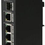 фото Коммутатор DH-PFS3106-4ET-60 4х100Мбит 1G 1SFP 3PoE+ 60Вт неуправляемый Dahua 1365854