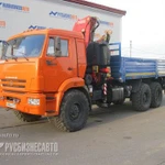 фото Кран-манипулятор КМУ FASSI 245 на шасси КАМАЗ-43118 (2103, 5382)