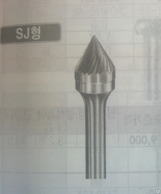 Фото Шарошка по металлу SG-2M, 8.0-19 Kronenflex Шарошка по металлу SG-2M, 8.0-1