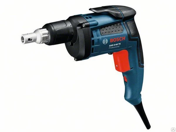 Фото BOSCH GSR 6-60 TE Professional Шуруповерт с ограничением глубины