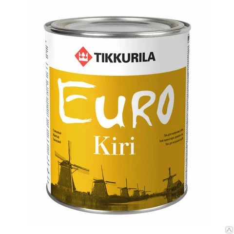 Фото Лак для пола Tikkurila Euro KIRI глянцевый