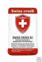 Фото Клей для крепления и армирования теплоизоляции SWISS CROSS K2 25 кг