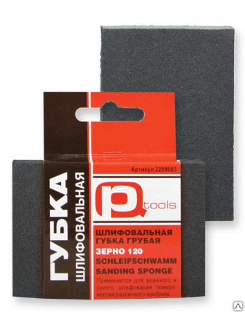 Фото Губка шлиф.(абразив) PQ Tools