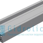 фото BGF Мелкосидящий лоток DN100, h 60, ширина 140, без уклона