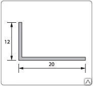 Фото Угол арочный пвх (IDEAL) белый 20х12х2700