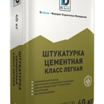 фото Штукатурка цементная De Luxe КЛАСС ЛЕГКАЯ