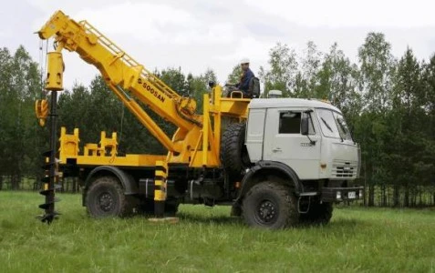 Фото Хочу предложить аренду ямобура СТРОЙДОРМАШ БКМ-317А-01