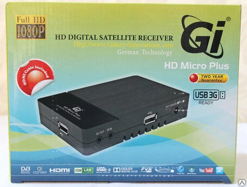 Фото Спутниковый ресивер GI HD Micro PLUS