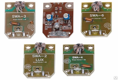 Фото Усилитель телевизионный ( плата ) для антенн SWA 999