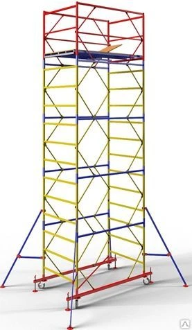 Фото Аренда прокат строительной вышки-туры ВСП 250 0,7х1,6 (б. блок+4 секция)