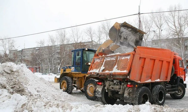 Фото Предоставим услуги по уборке снега (10 тонн)