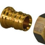 фото Штуцер латунь Дн 20х3/4" для PE-X НР Uponor 1033438