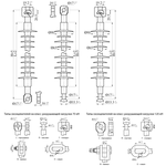 фото Полимерный линейный изолятор ЛК-70/35-И-2 ОП (ОС, ГО)