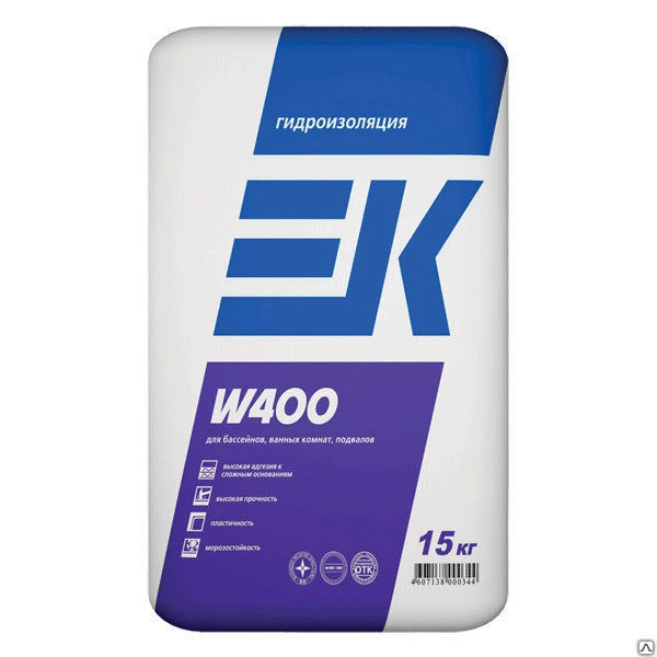 Фото Гидроизоляция EK W 400 15 кг