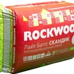 фото Мин. плита ROCKWOOL СКАНДИК 800х600х100мм