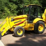 фото Аренда экскаватора-погрузчика Komatsu WB150