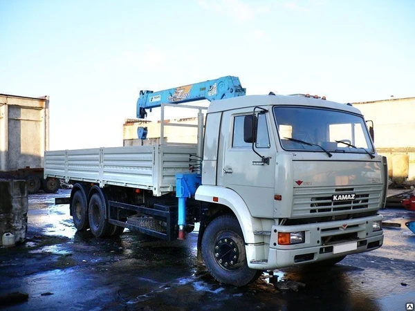 Фото Аренда и услуги крана-манипулятора Mitsubishi FUSO