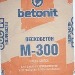 фото Пескобетон Бетонит М300