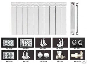 Фото Биметаллические радиаторы